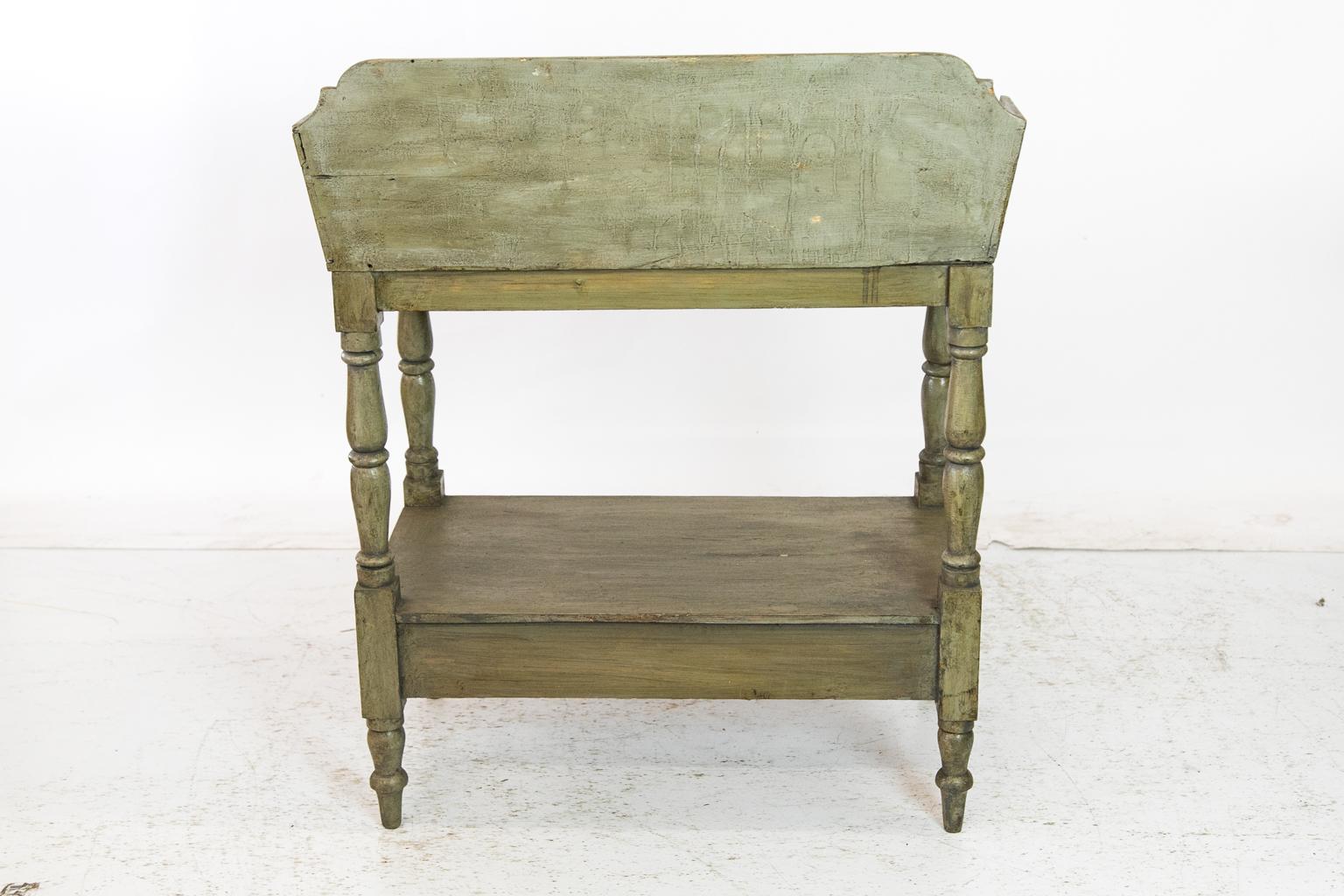  English Faux Painted Washstand  4