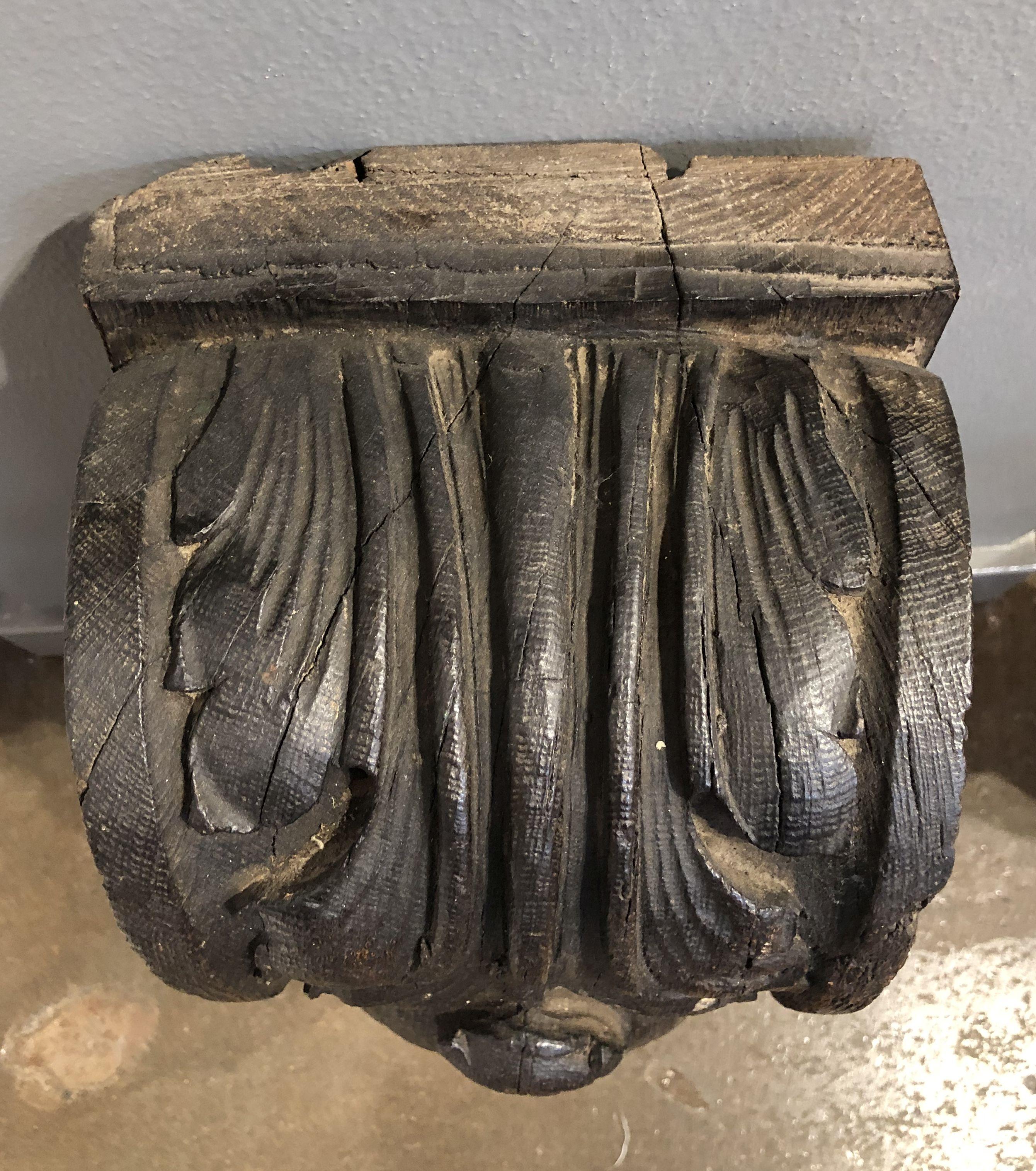 English Figurehead Sculpture of Carved Oak 4