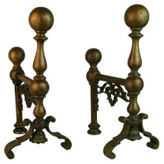 Porte-parapluies/tools anglais en laiton massif des années 1890