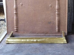 English Victorian Style Fireplace Fender