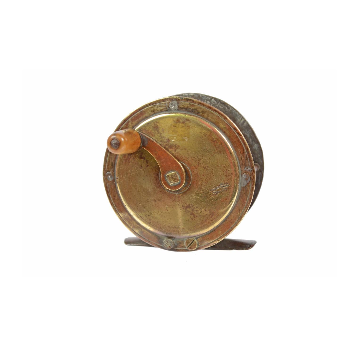 British English Fishing Reel Made in the Early 1900s