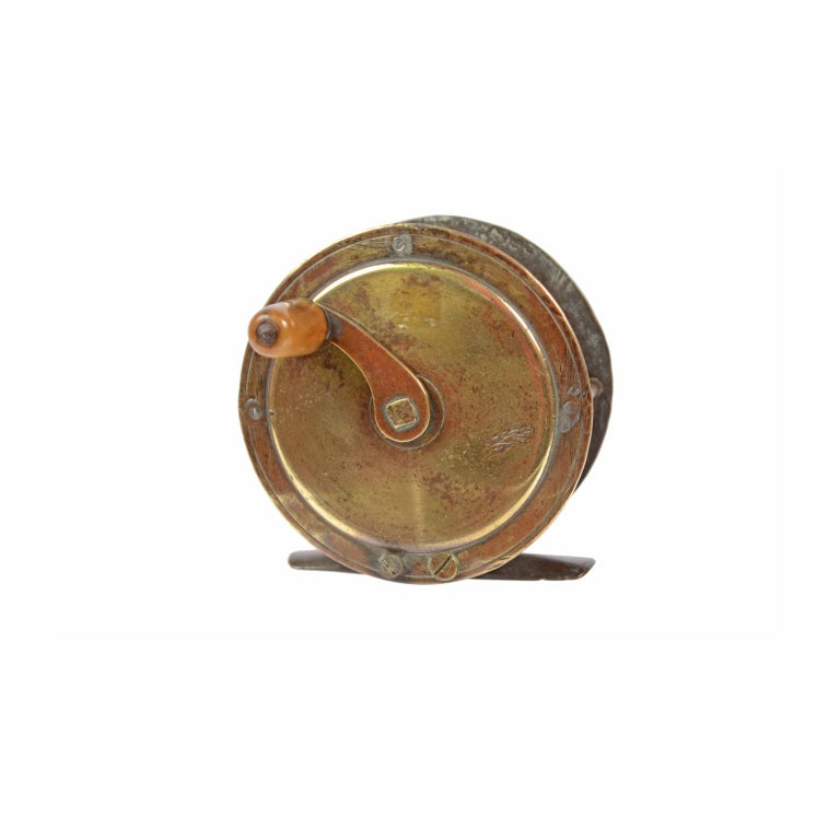 british antique fly reel 1896 HARDY BROS 3 1/4 Brass Perfect The Rare 3 1/4  Antique & Vintage Fishing Tackle check protects light tippets Fishing Reels Vintage Fly Reels