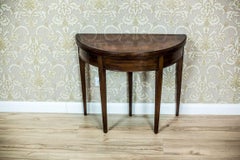 English Fold-Out Card Table, circa 1870