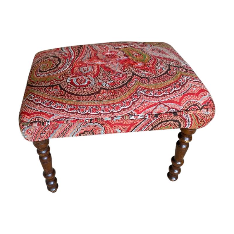 Antique Brass Tri Legged Foot Warmer Indian Low Stool at 1stDibs