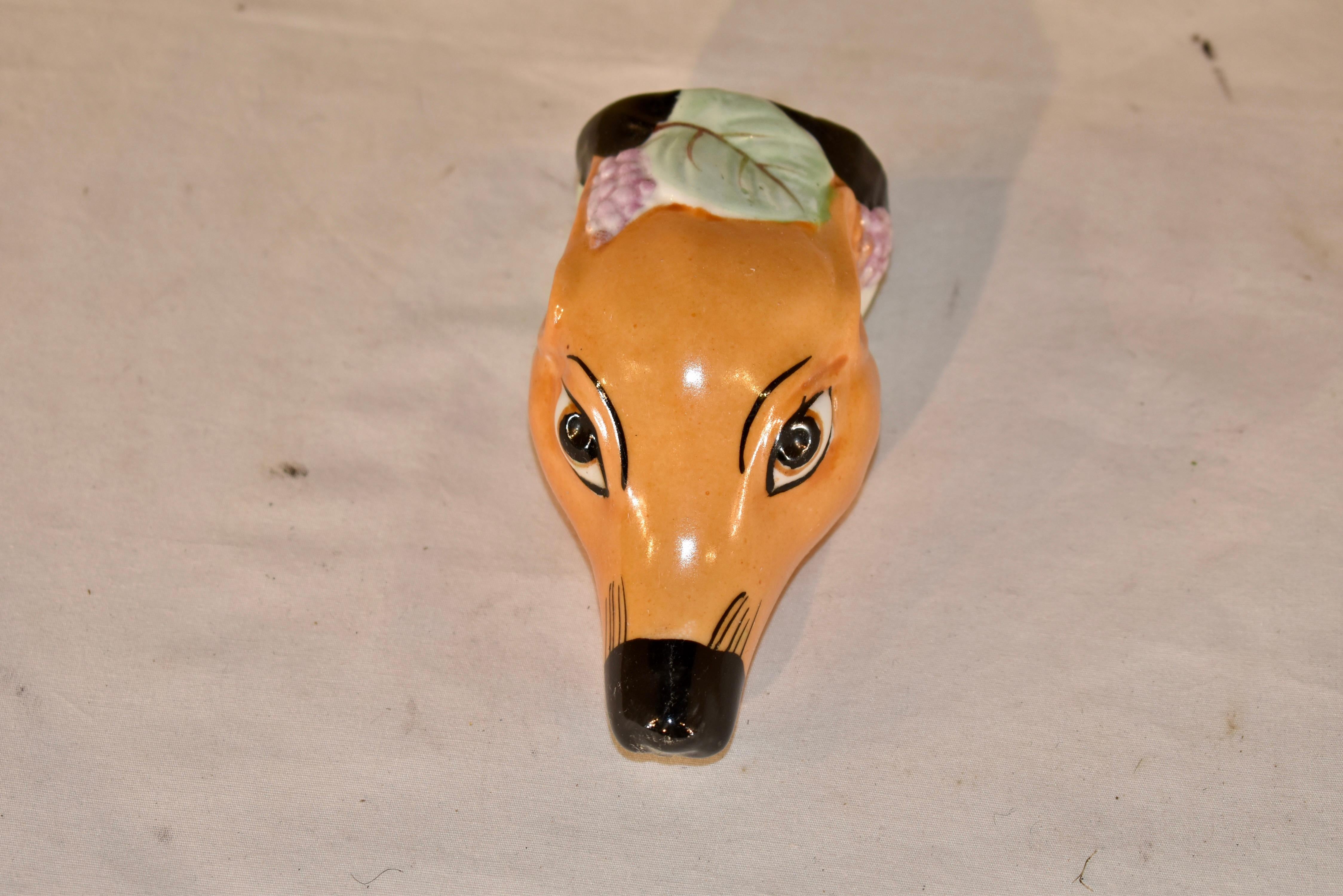 Copa de estribo de zorro inglés, circa 1960 Victoriano en venta