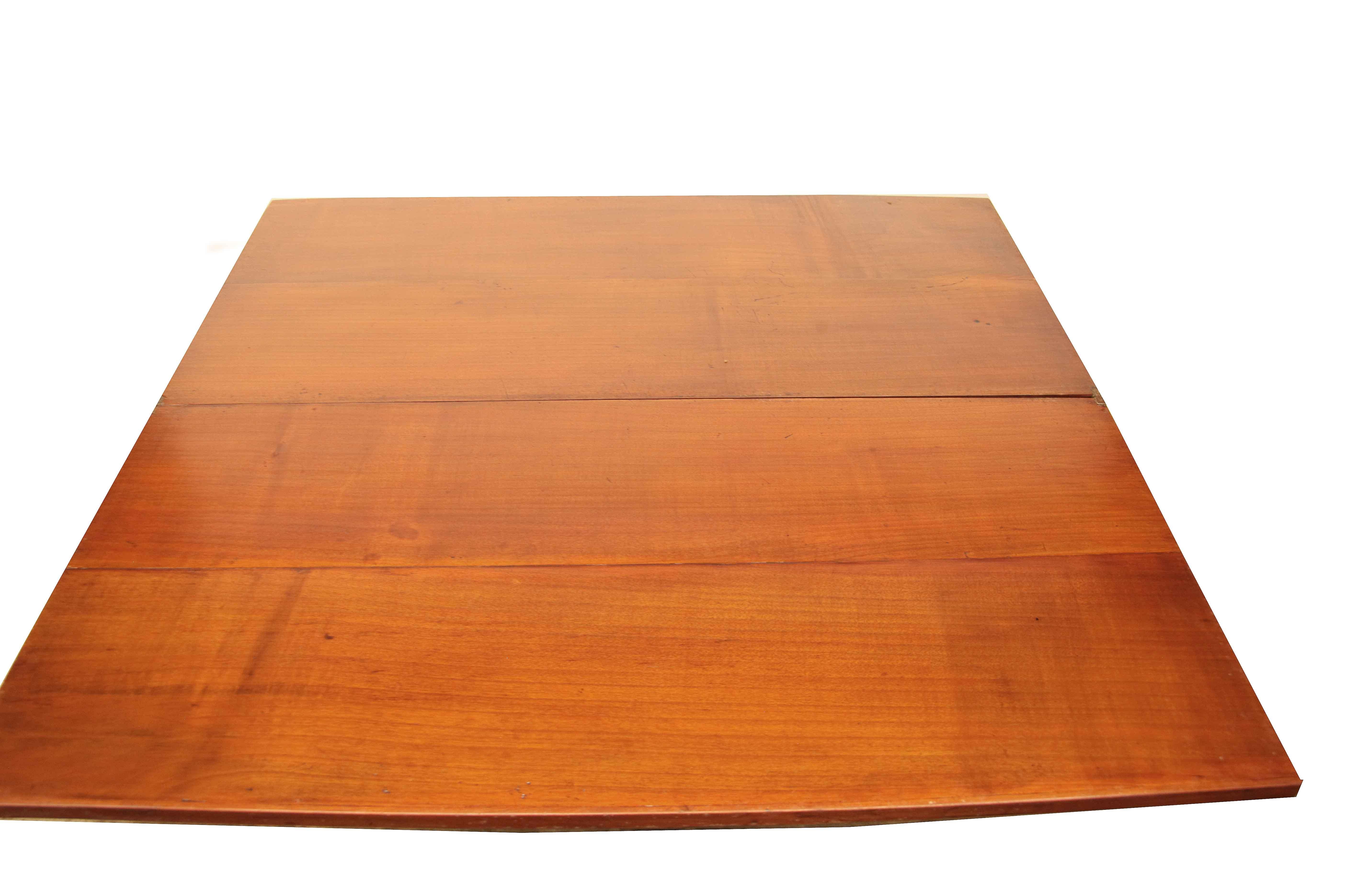 English Fruit Wood Fold over Top Chest  For Sale 5