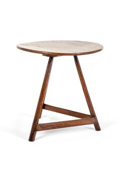 English Fruitwood Cricket Table