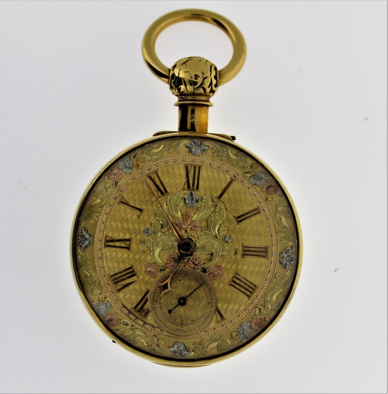 English Fusee Pair of Case Pocket Watch, circa 1802 Liverpool, England