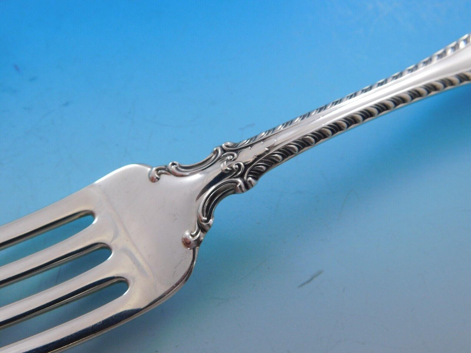 Juego de Cubiertos Ingleses Gadroon by Gorham de Plata de Ley 8 Servicios Cena 40 Piezas Plata esterlina en venta
