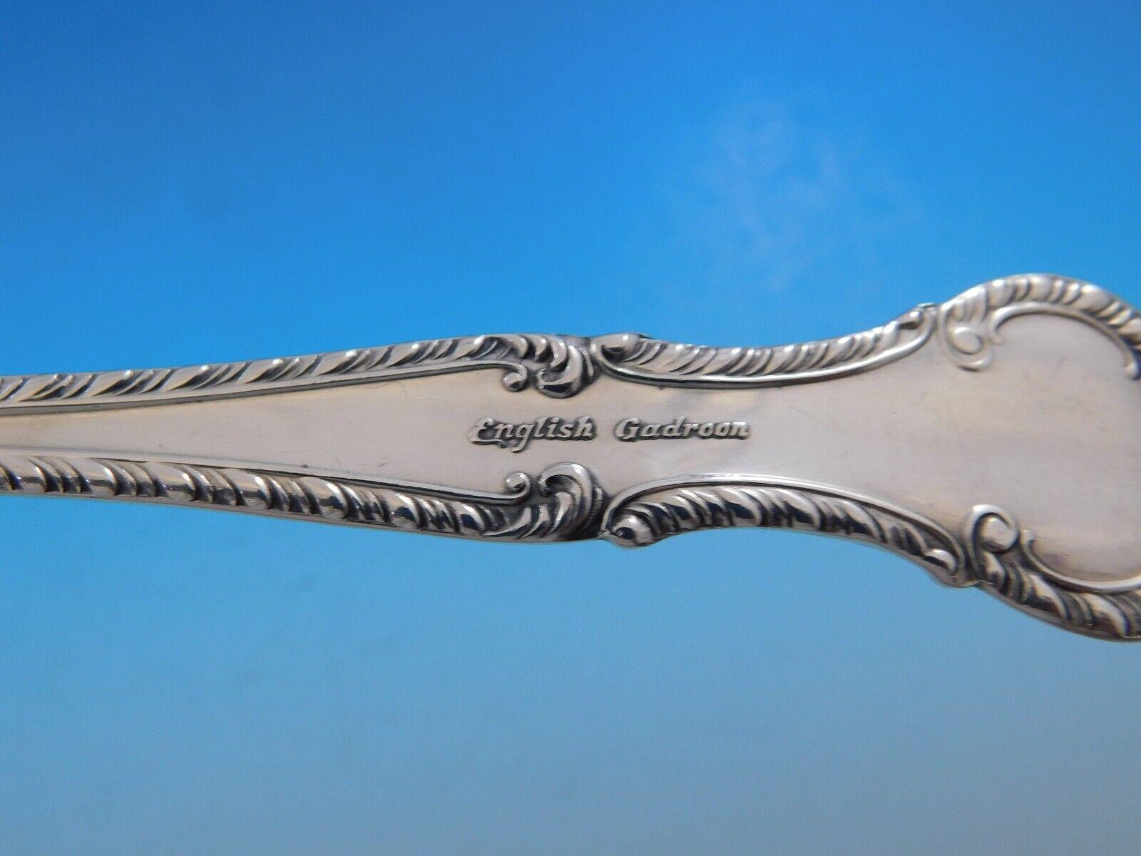 Juego de Cubiertos Ingleses Gadroon by Gorham de Plata de Ley 8 Servicios Cena 40 Piezas en venta 2