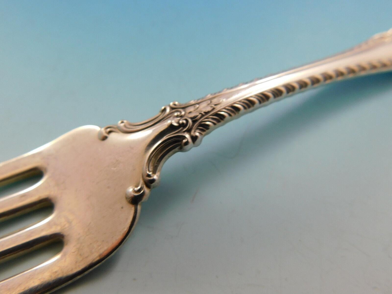 Ensemble de couverts en argent sterling anglais Gadroon par Gorham 8 personnes 62 pièces en vente 4