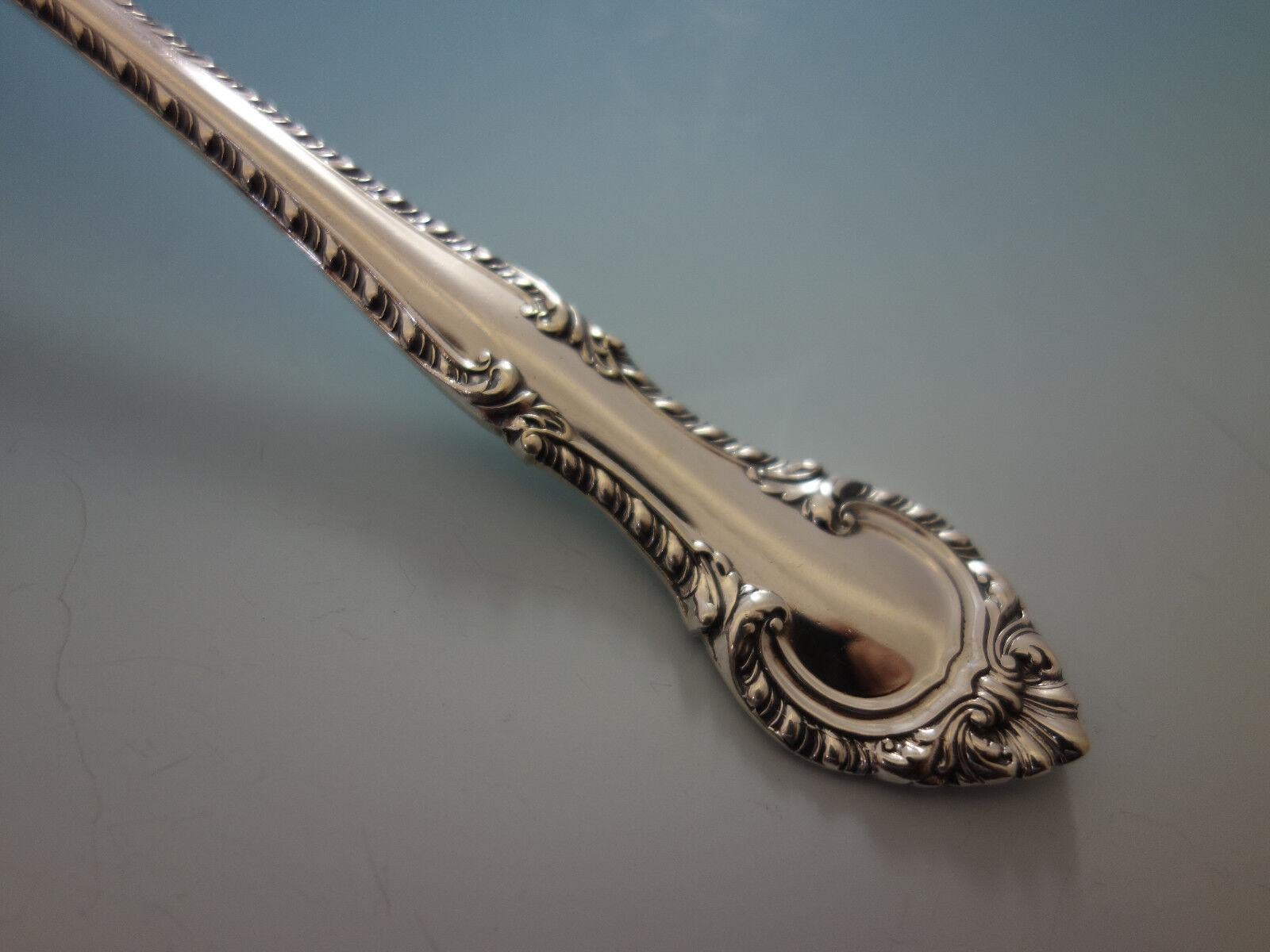Argent sterling Service de couverts en argent sterling Gadroon by Gorham pour 8 personnes 40 pièces en vente