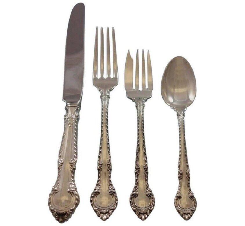 Service de couverts en argent sterling Gadroon by Gorham pour 8 personnes 40 pièces en vente 3