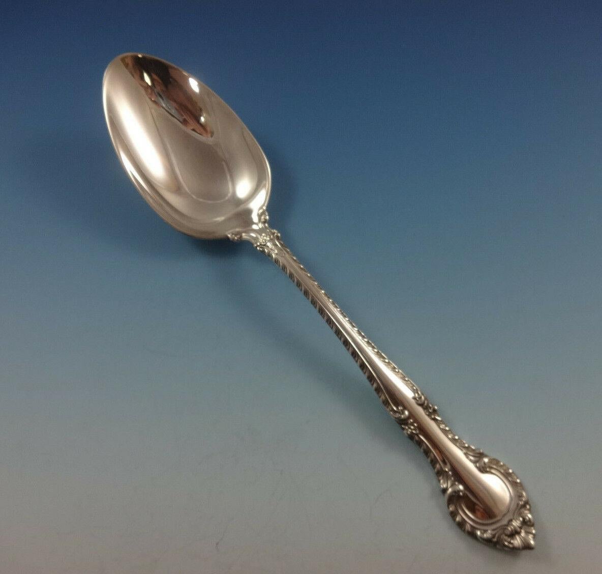 Set di posate in argento sterling English Gadroon by Gorham per un servizio da 8 pezzi 43 pezzi In condizioni ottime in vendita a Big Bend, WI