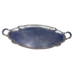 English Gadroon by Gorham Sterling Tea Tray