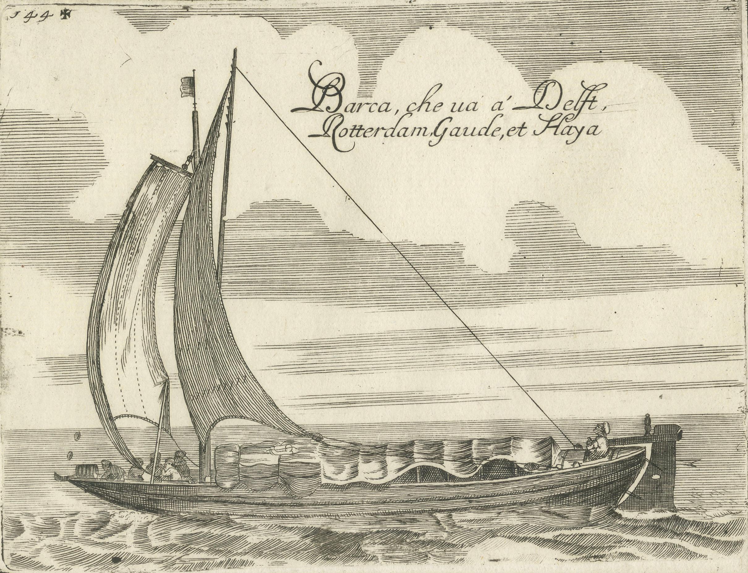 English Galleons & Dutch Vessels, Naval Ship Engravings, Coronelli 1690