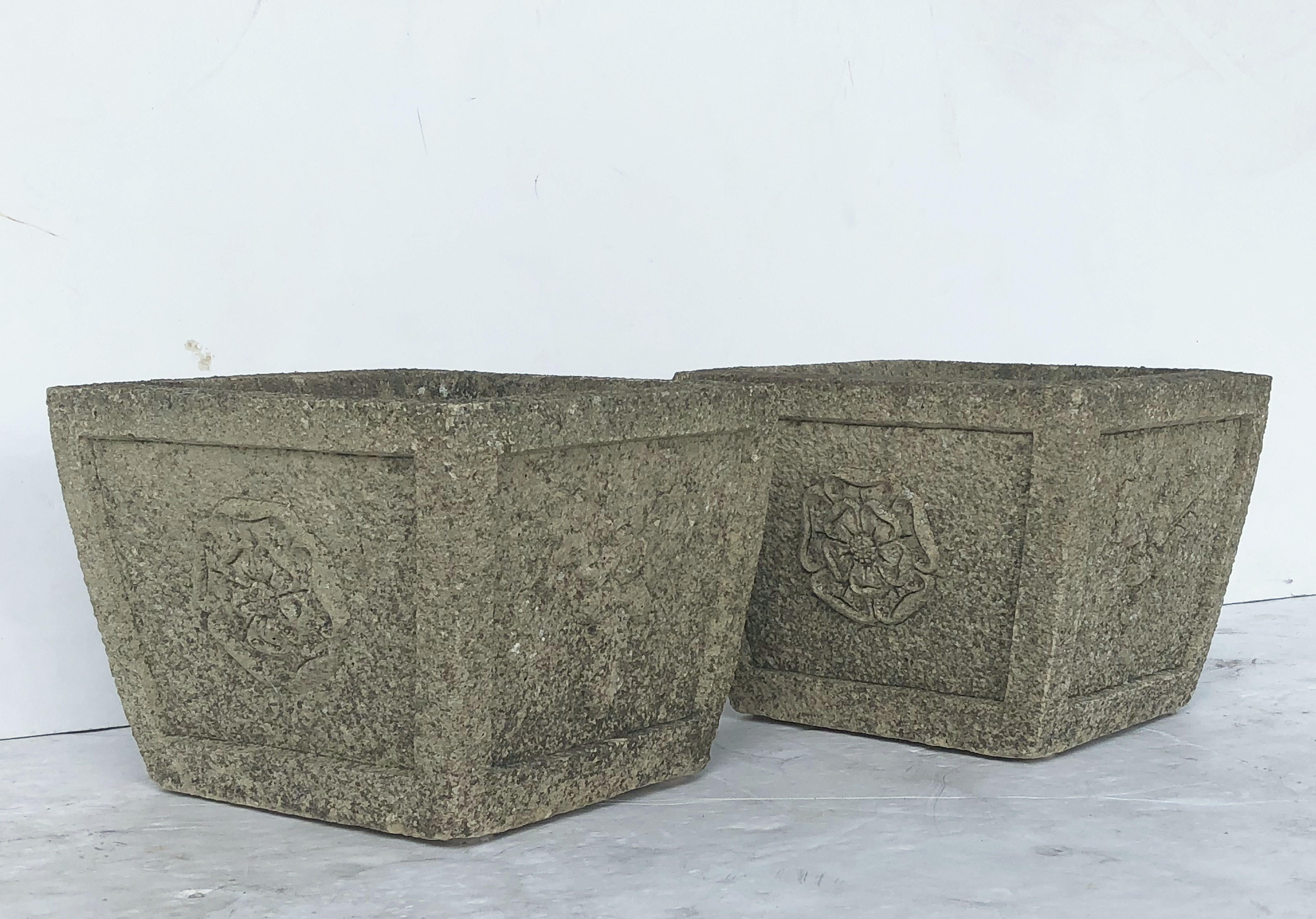 English Garden Stone Cotswold Pots or Planters 'Individually Priced' In Good Condition In Austin, TX