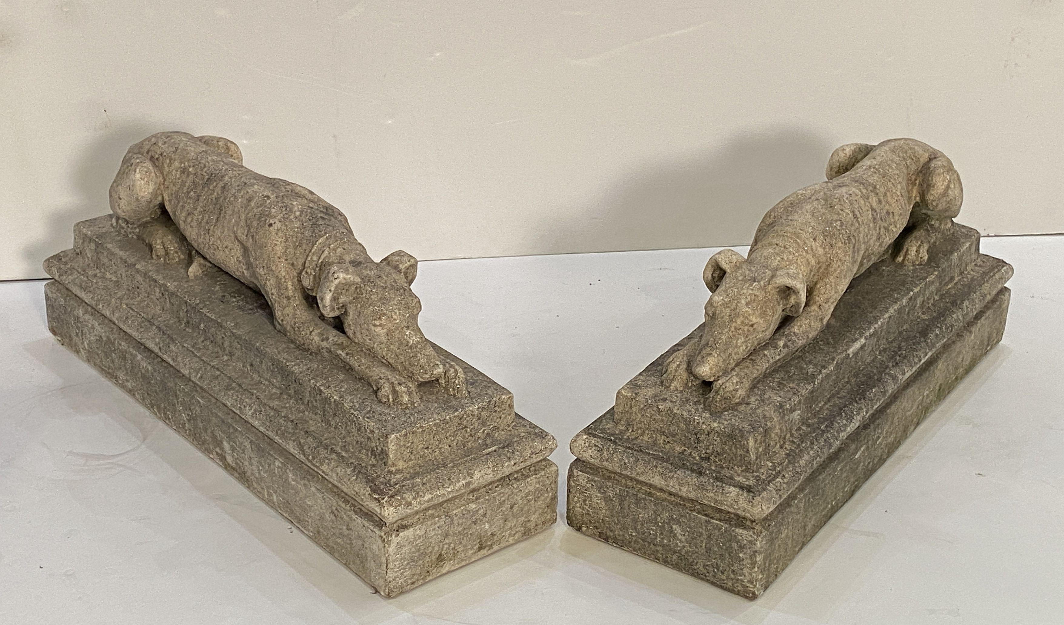 English Garden Stone Greyhounds or Whippets - Individually Priced For Sale 14