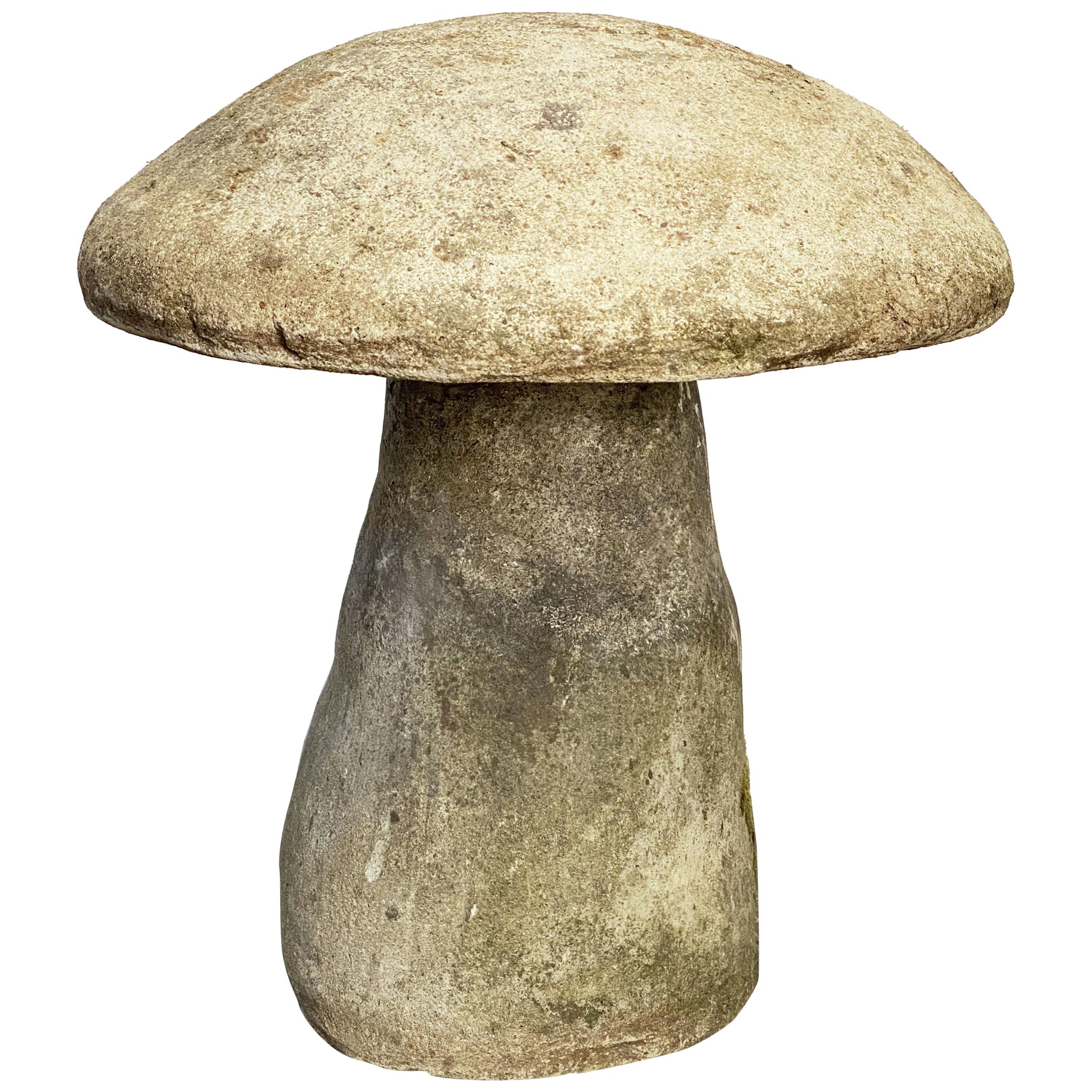 English Garden Stone Mushroom (H 16 3/4)