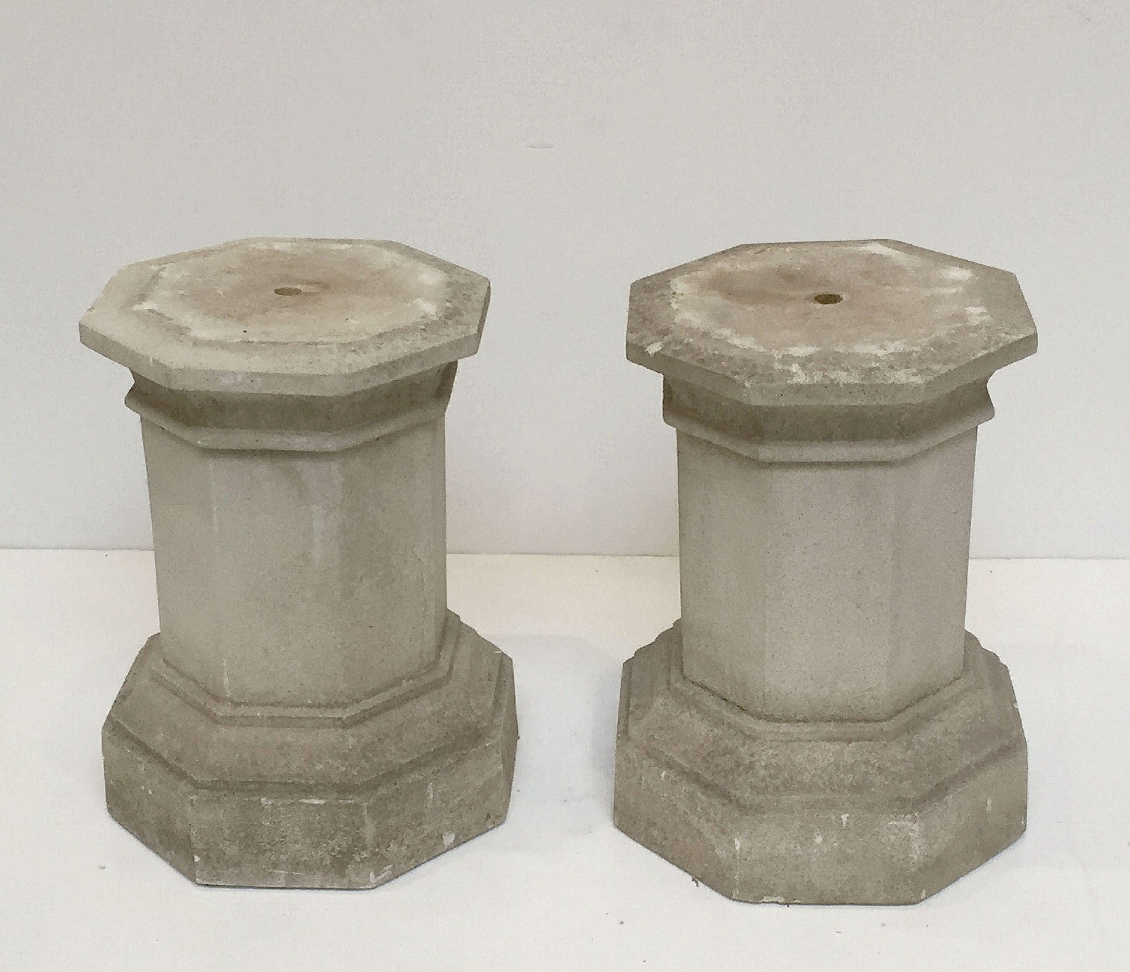 garden plinths and pedestals