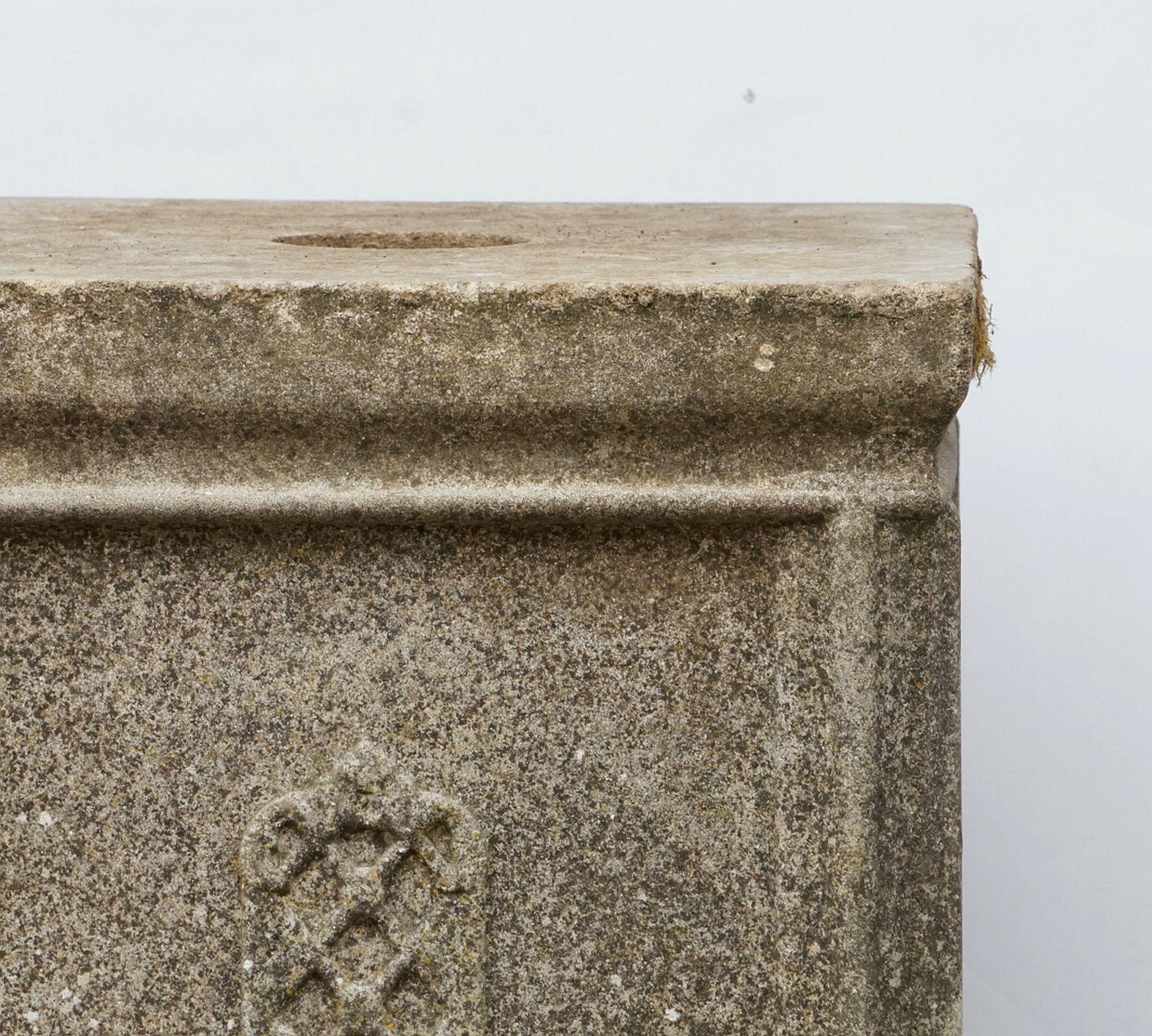English Garden Stone Pedestals or Planter Plinths 'Individually Priced' 9