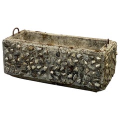 Vintage English Garden Stone Planter Trough