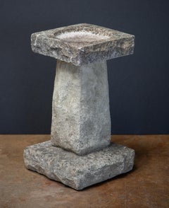 English Garden Stone Square Bird Bath