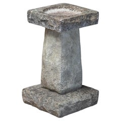 English Garden Stone Square Bird Bath