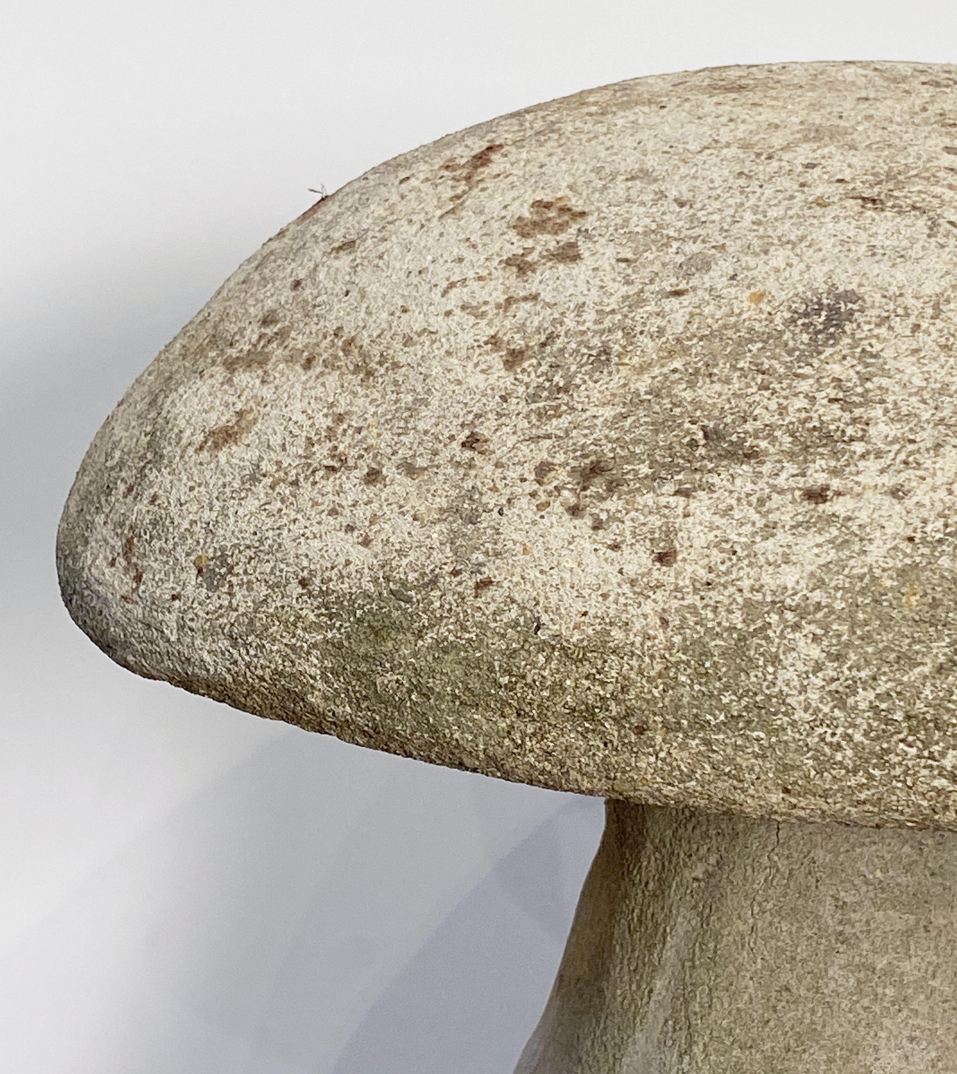 20th Century English Garden Stone Mushroom (H 16)