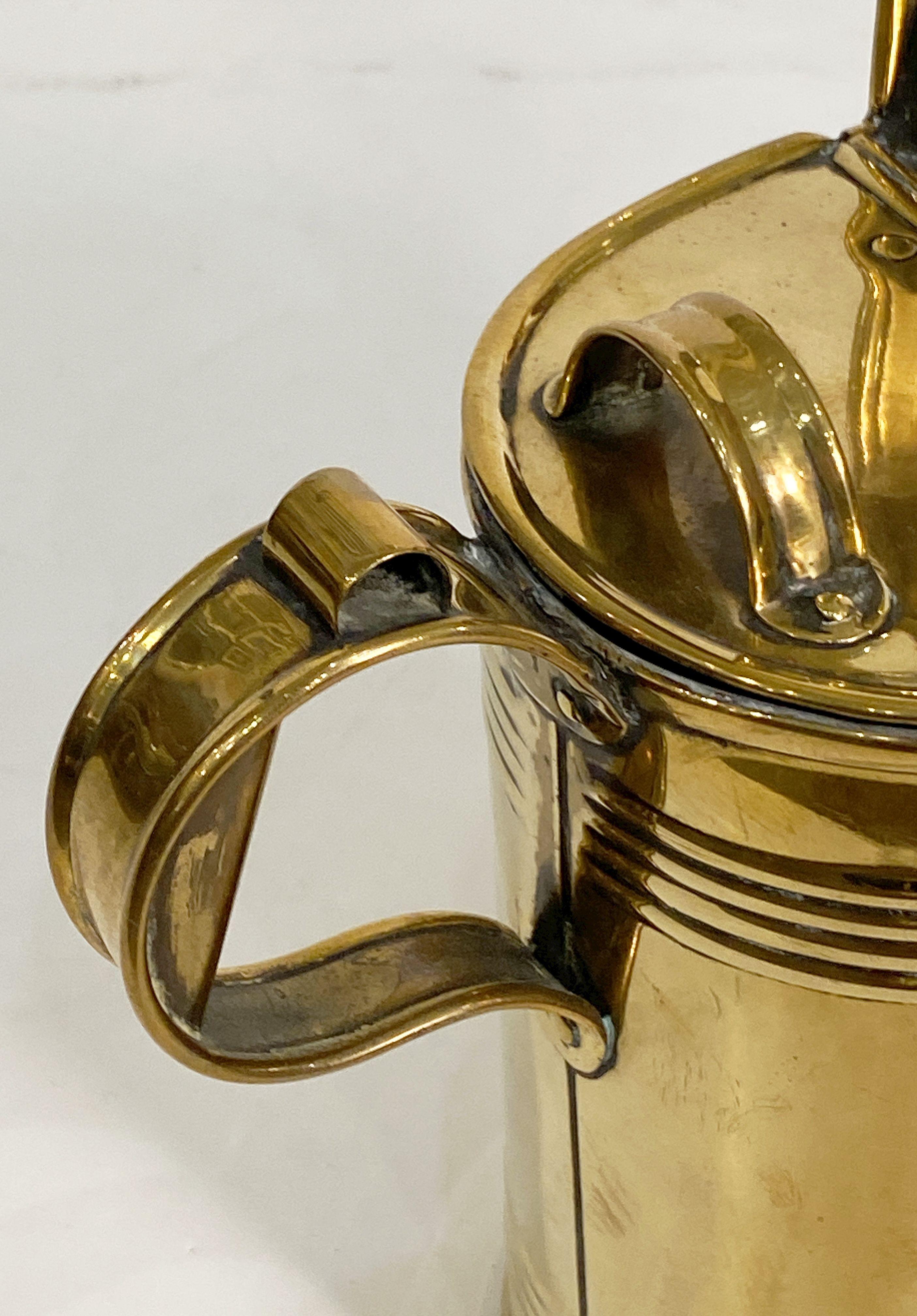 English Garden Watering Can of Brass For Sale 3