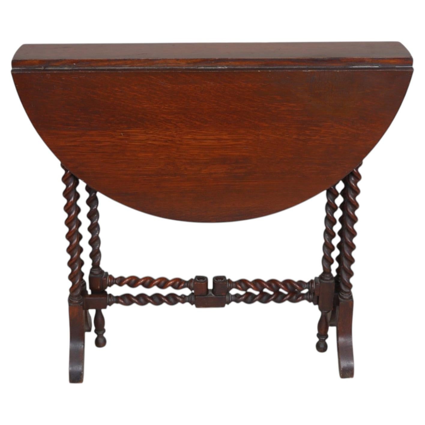 English Gate Leg Drop Leaf Table