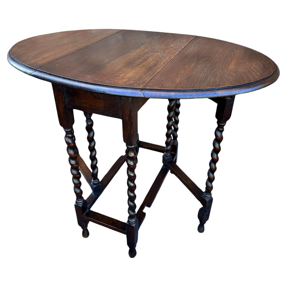 English Gate Leg Table #613