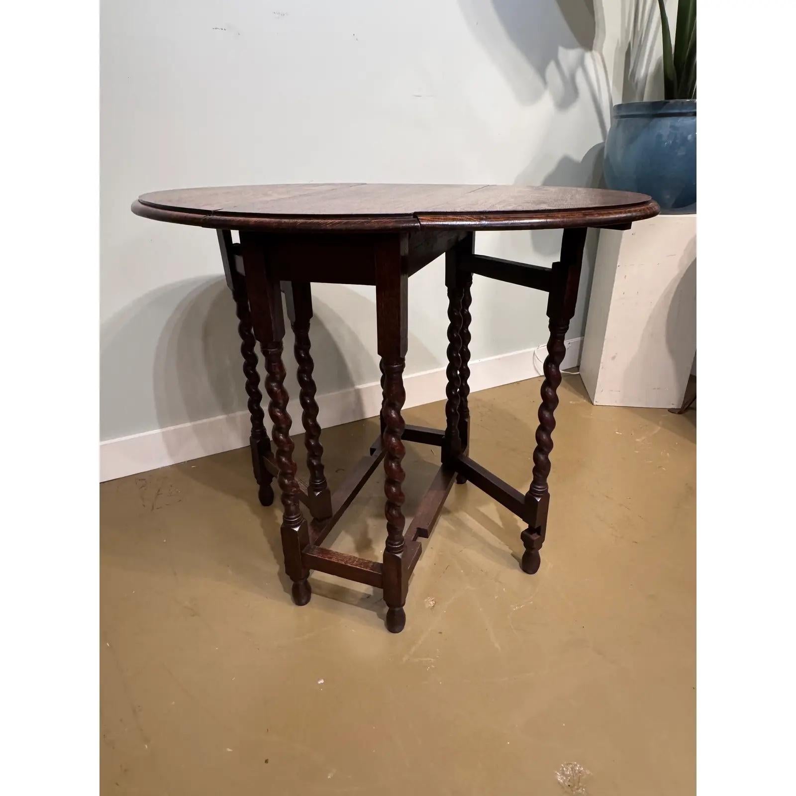 English Gate Leg Table For Sale 1