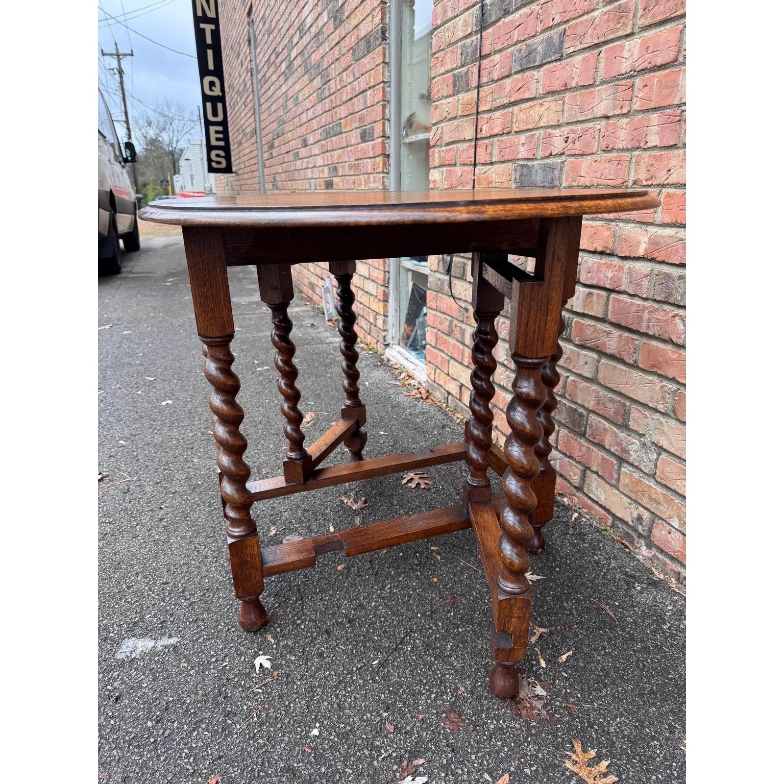 English Gate Leg Table For Sale 2