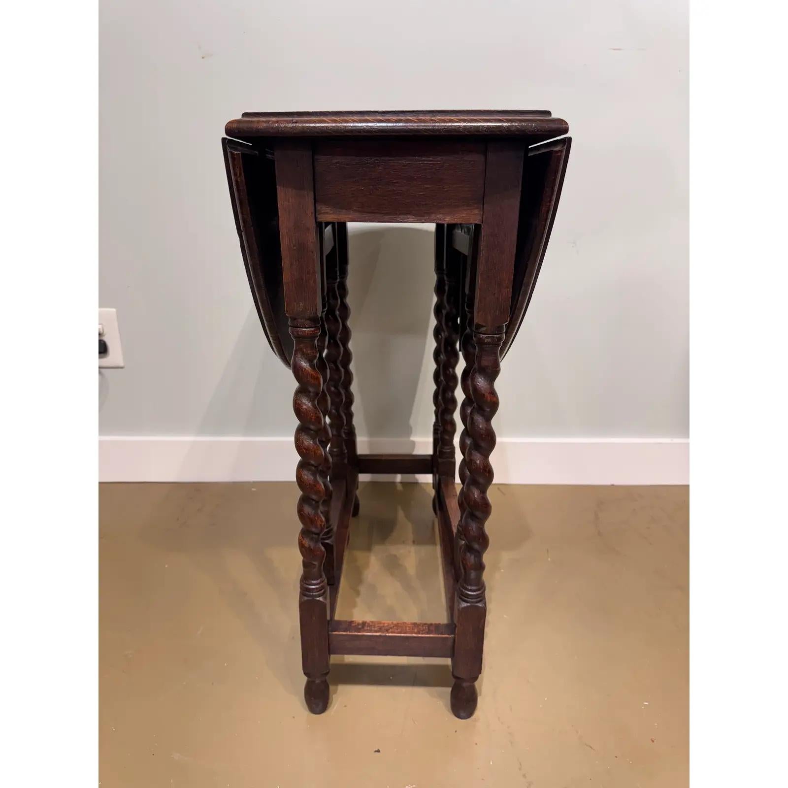 English Gate Leg Table For Sale 4