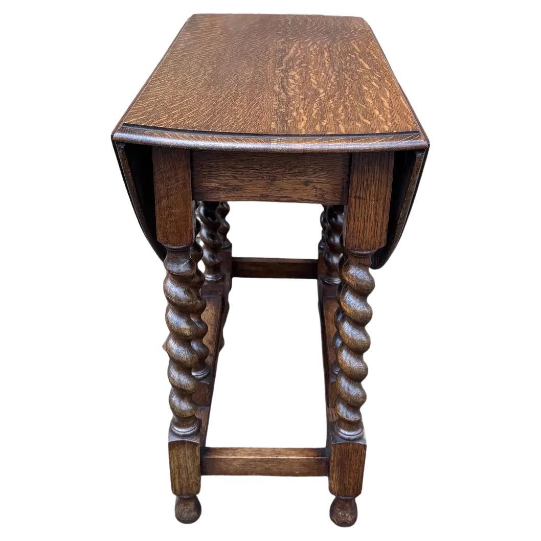 English Gate Leg Table For Sale