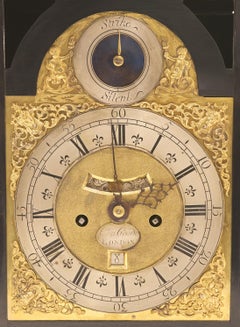 English George I Ebonised Bracket Clock by Charles Goode of London