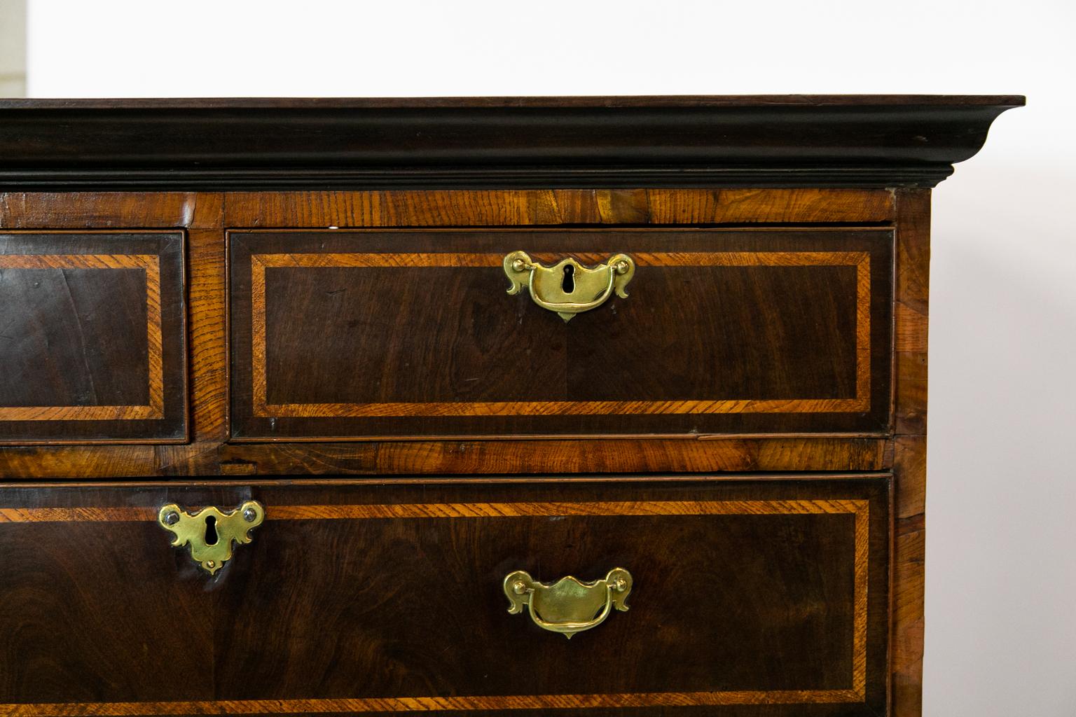 Brass English George II Chest For Sale