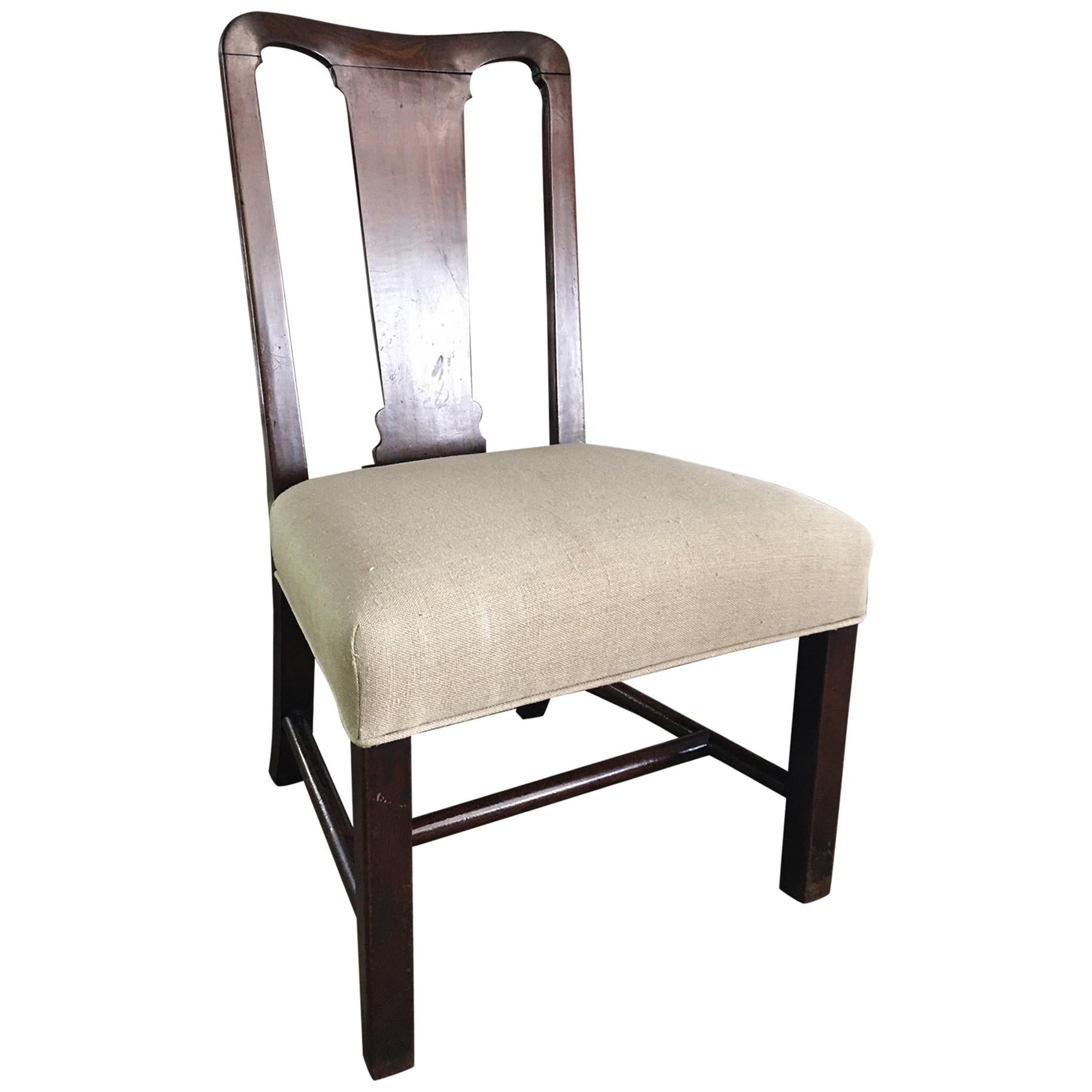 English George II Chippendale Chair, 18th Century
