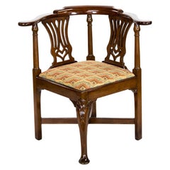 Used English George II Corner Chair