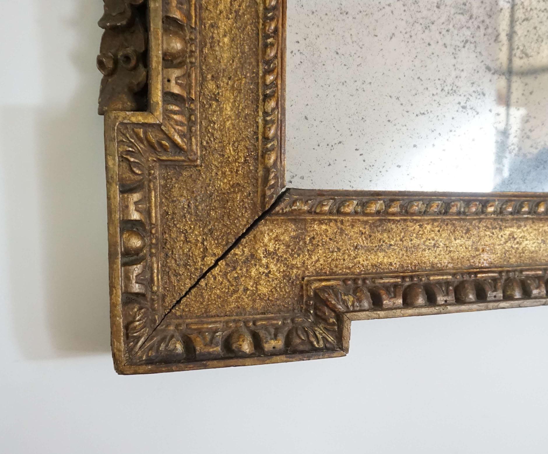 English George II Giltwood Mirror in the Manner of William Kent, circa 1740 3