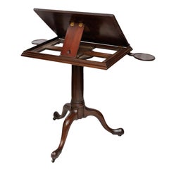 English George II Mahogany Reading/Architects Table, circa 1740