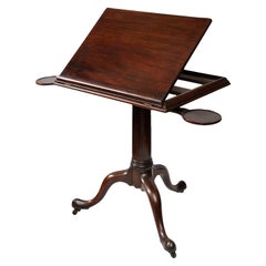 English George II Mahogany Reading/Architects Table, circa 1740