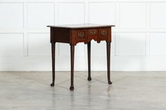 English George II Oak Low Boy