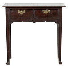 English George II Oak Low Boy