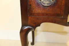 English George II Period Solid Walnut Lowboy, circa 1730, Georgian