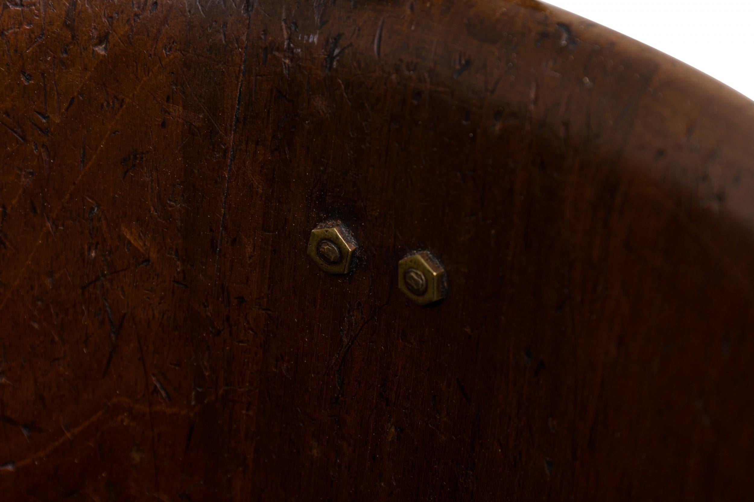 Secchio per torba inglese di Giorgio III in legno legato all'ottone in vendita 2