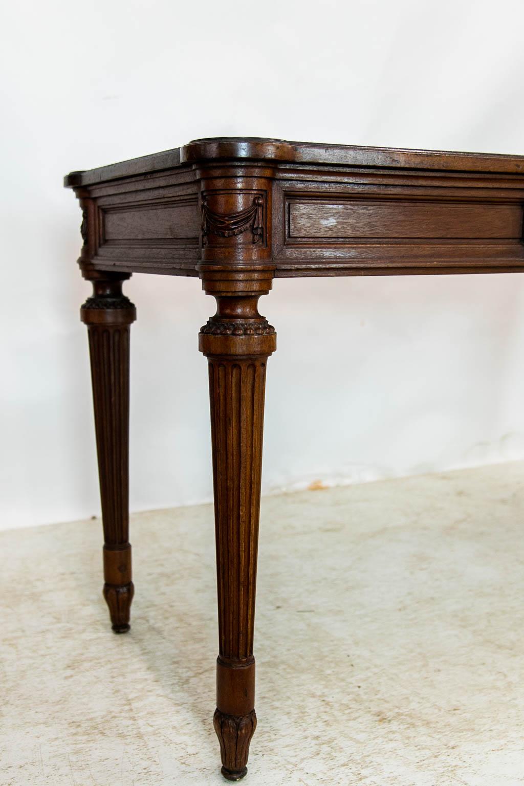 English George III Carved Center Table 1
