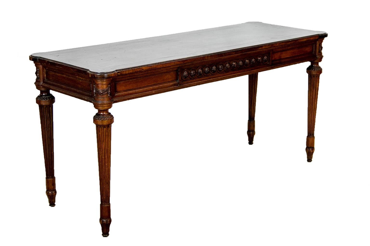 English George III Carved Center Table 3