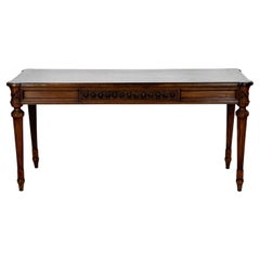 English George III Carved Center Table